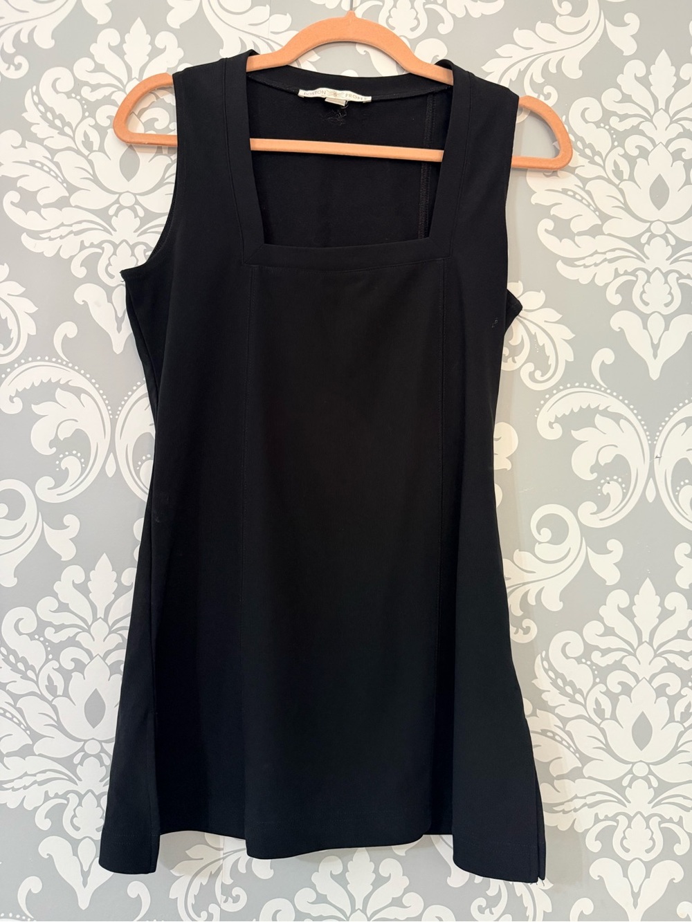💫2/$25 • Boston Proper Square Neck Little Black Dress